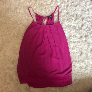 Hot pink tank top from Express